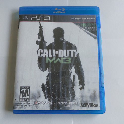 Call Of Duty: Modern Warfare 3 Juego Carátula Emergencia Ps3 (Usado)