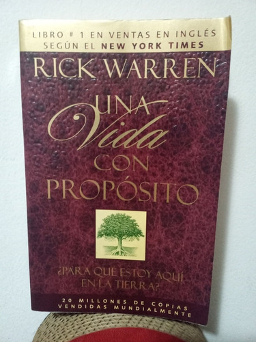 Libro Una Vida Con Propósito Rick Warren 