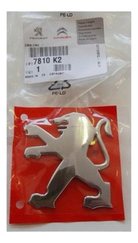 Emblema León Teasero Peugeot Partner 100% Origjnal De Peugeo