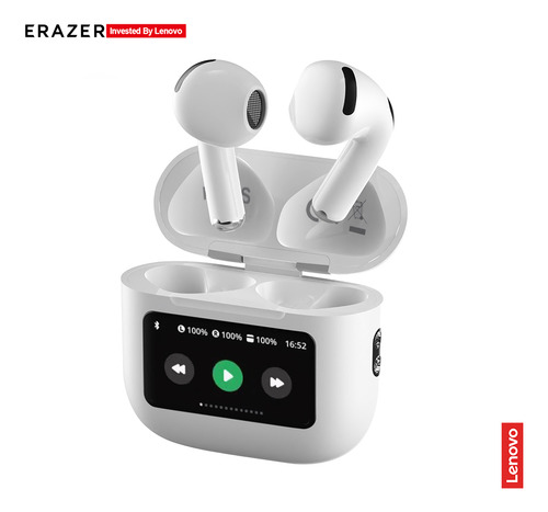 Auriculares inalámbricos Bluetooth In-ear Lenovo Erazer Ht88 Bluetooth 5.4 Reducción De Ruido Earbuds Smart Pantalla Led Audífonos