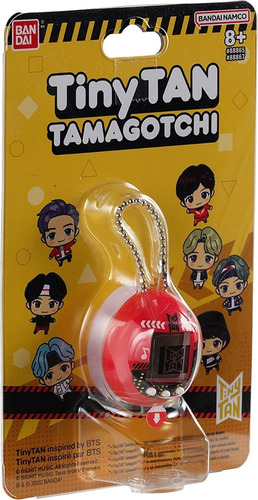 Tamagotchi - Tinytan - Color Rojo - Original En Ingles