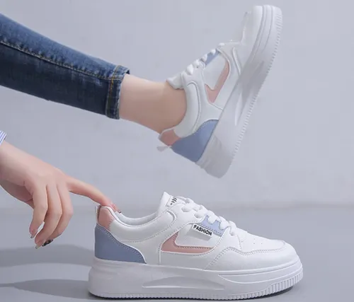 Zapatos De Tenis Mujer De Suela Gruesa Transpirable De Moda