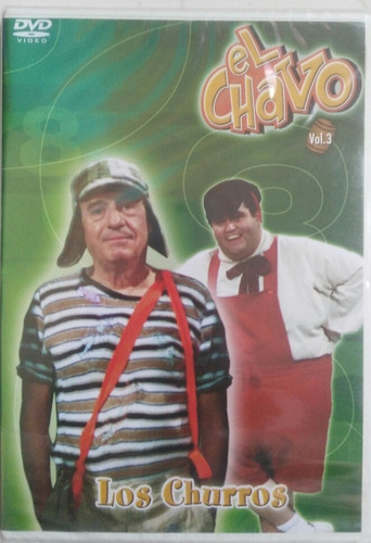 El Chavo Del 8 Volumen 3 Los Churros Dvd Nuevo