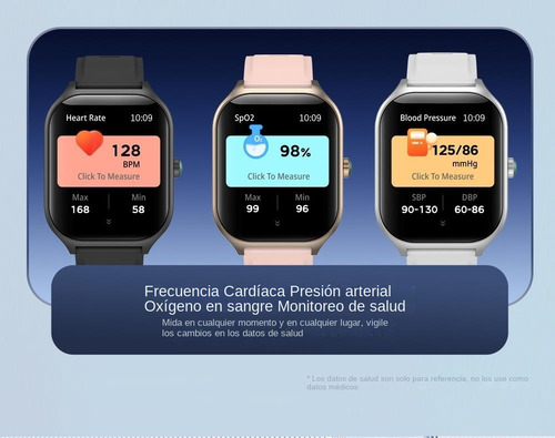 Para Smartwatch Da Fit Sport 1.9 Acero Inox. Bluetooth