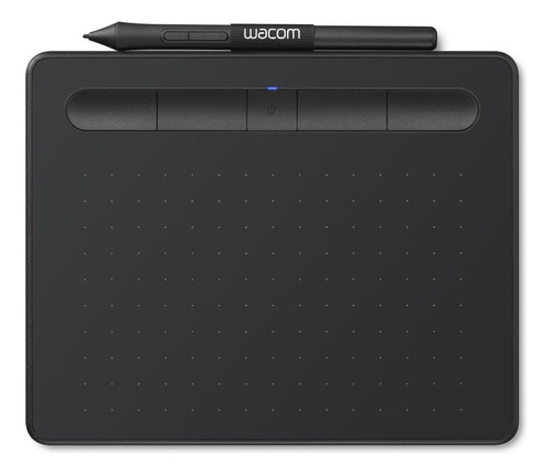 Tableta Gráfica Wacom Intuos Small/bluetooth/negra C/lápiz Color Black