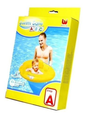 Imagen 1 de 7 de Flotador Inflable Salvavidas Asiento Bebe Para Pileta 32096