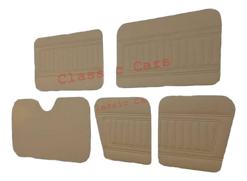 Panel De Puerta Renault 4 Beige X4  + Panel Porton