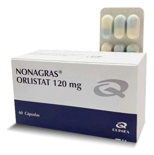 Nonagras® Orlistast 120mg X 60 Cápsulas | Adelgazante