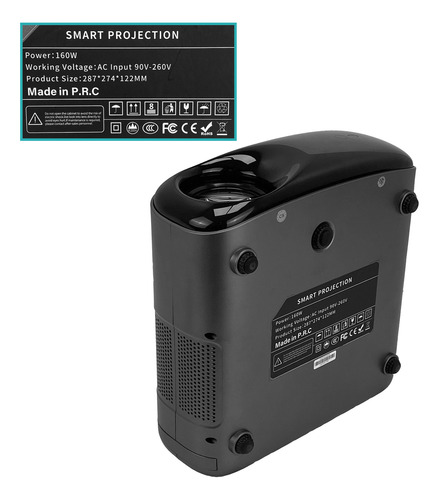 Proyector Smart Data 1080p 2-hdmi-h 2-usb-ah 2-3,5mm Rca 1-r