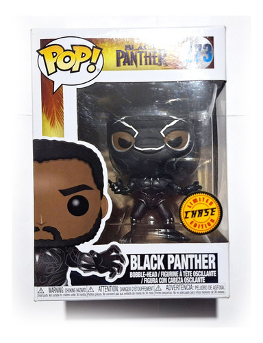 Black Panther Chase 273 Marvel Funko Pop Caja Con Detalles