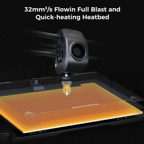 Impresora 3d Creality K1 Max Fdm 600 Mm/s Y Cámara Ai
