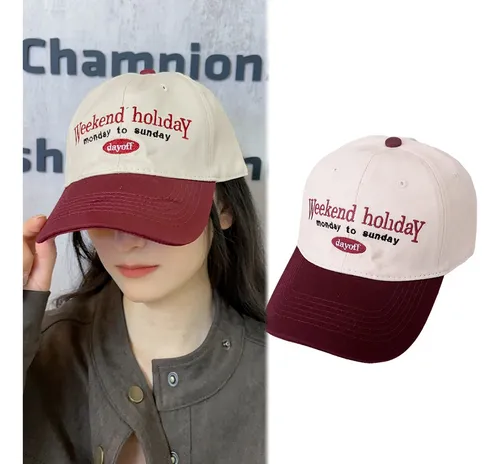 Gorra De Béisbol De Algodón Violeta A La Moda, Simples Y Ver