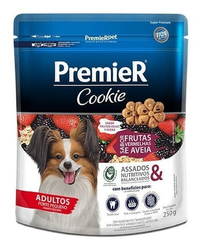 Snacks Para Perro Adulto Galletas  Frutos Rojos 250gr