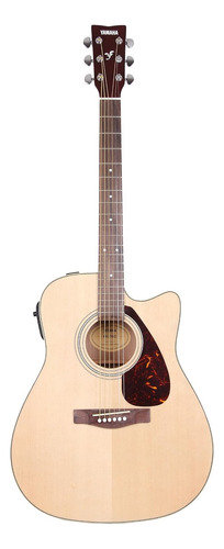 Guitarra Electroacustica Folk Fx370c Natural