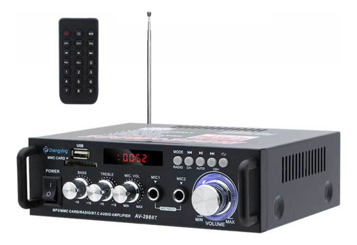 W Amplificador De Potência Novo Amplificador Profissional A