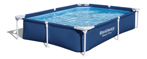 Alberca Estructural Rectangular 221x150cm Bestway 56401 Azul