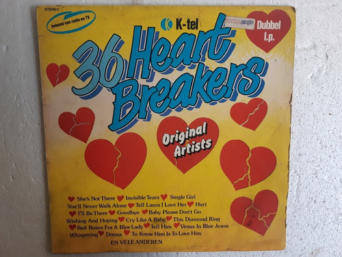 Álbum De 2 Discos Lp 36 Heart Breakers 