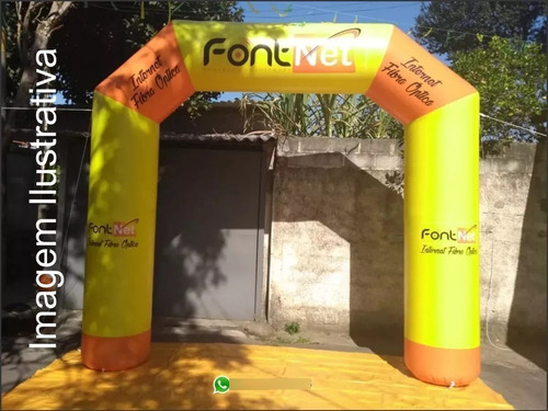 Portal Inflável- Pórtico Inflável De 4mts X 3,50mt