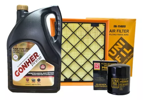 Kit 5l Aceite 5w30 Motorcraft + Filtro Gonher