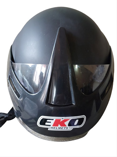 Casco Eko Helmets En Polipropileno - Color Negro