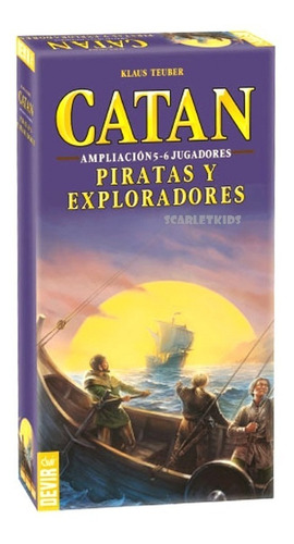 Colonos De Catan Piratas Y Exploradores Ampliacion 5-6 Devir
