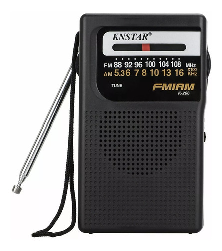 Radio Portatil Am Fm Analogica A Pilas Retro