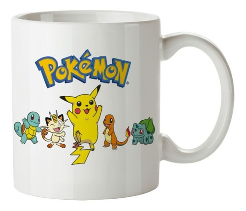 Imagen 8 de 10 de Tazas Personalizadas Pokemon C/caja Diseño Sublimada Bola8