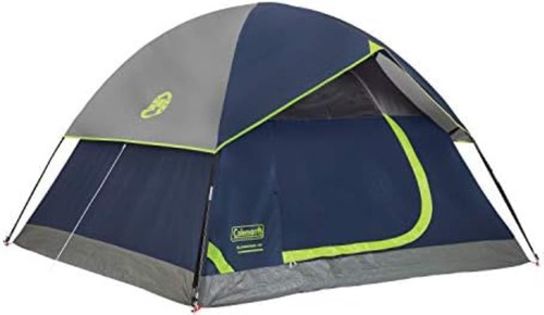 Tienda Sundome Coleman Para 4 Personas, Azul Marino