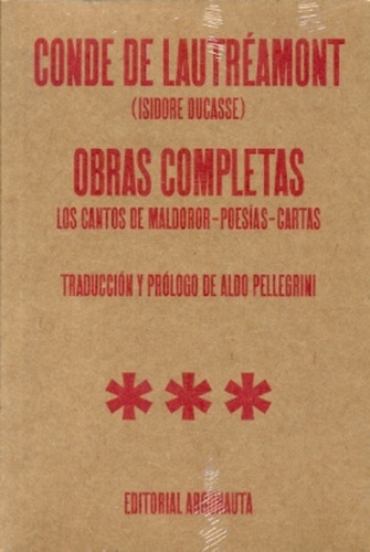 Obras Completas - Conde De Lautréamont