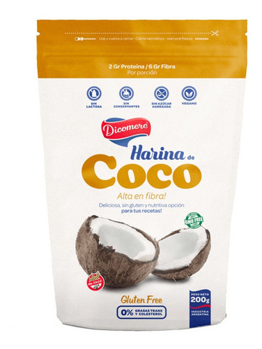 Harina De Coco  Dicomere 200g