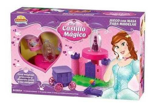 Juego Masa Para Modelar En El Castillo Mágico Chikimasa