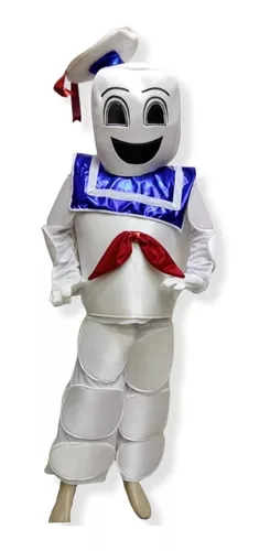 Cazafantasmas StayPuft Malvavisco Hombre Cosplay Disfraz Niños Niño Niña  Traje Halloween Fiesta Disfraces Prop