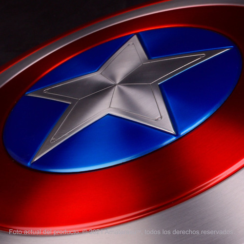 Imagen 4 de 10 de Escudo Capitan America Marvel Mcu Comics Escala Real Metal