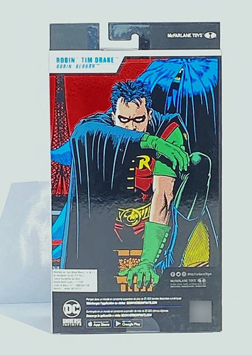 Figura De Robin Tim Drake: Reborn De Dc Multiverse 18 Cm