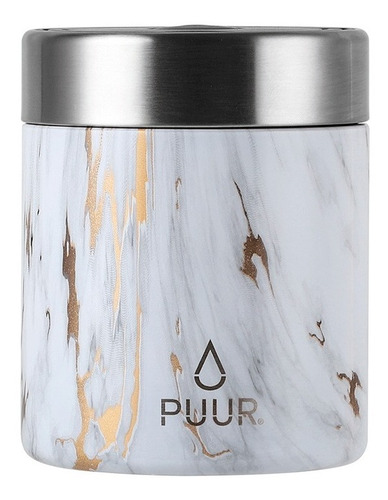 Termo Comida Food Puur Pot Gold Marble | 500 Ml