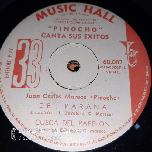 Simple Juan Carlos Mareco Pinocho Music Hall C12