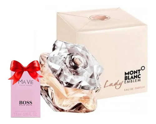 Lady Emblem Mont Blanc 75ml Dama Original + Regalo