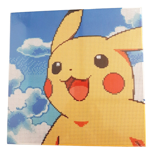 Set Pintura De Diamantes Pikachu. Ideal Para Regalo