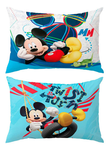 Almohada 70x50 Cm Mickey Awesome - Providencia Color Azul marino
