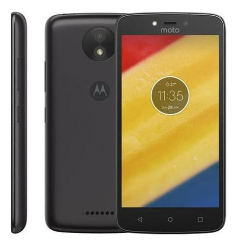 Celular Smartphone Motorola Moto C Xt1754 16gb Preto - Dual Chip