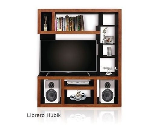 Centro Entretenimiento Librero Tv Huvic Muebles Pepe Msi