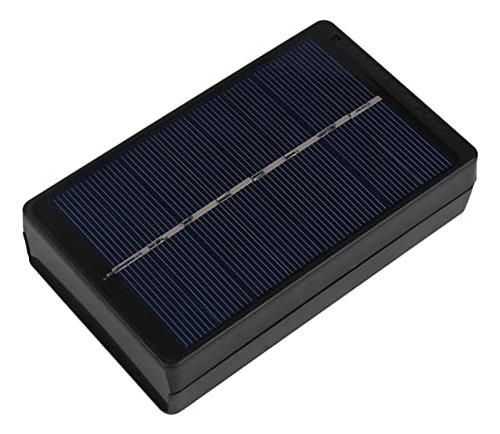Cargador Solar Portátil Natudeco 1w 4v Para Batería Aa/aaa