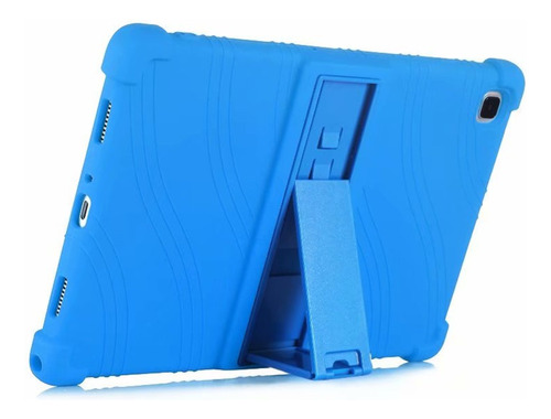 Funda Para Samsung Tab S9 Plus 12.4  Gomas Con Parante Azul