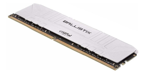 Memória RAM Ballistix color branco  16GB 2 Crucial BL2K8G26C16U4