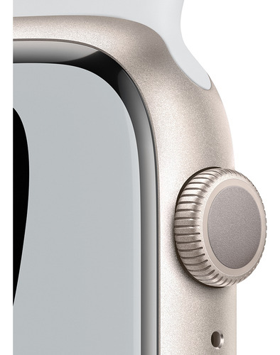 Apple Watch Nike Series 7 Gps 45mm Estelar Alumínio Nike