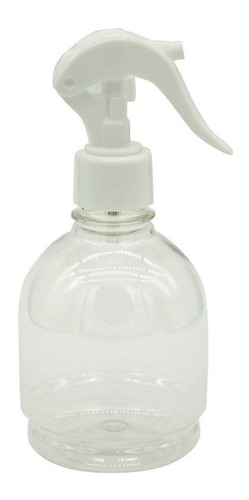 Botella Garrafita Plastica Válvula Rociador Blanco 300ml