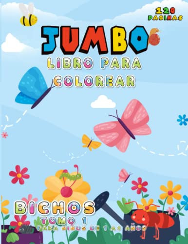 Libro : Libro De Colorear Jumbo Para Niños De 1 A 4 Años 