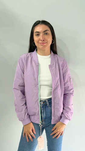 Campera Bomber Reversible Yd Para Adultos Sin Género