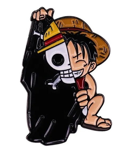 Pins Monkey D. Luffy / One Piece / Broches Metálicos (pines)