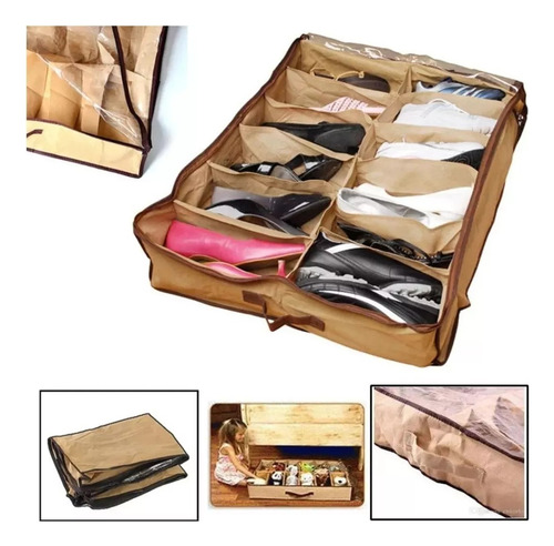 Zapatero Organizador Zapatos Multiuso 12 Compartimientos R.3